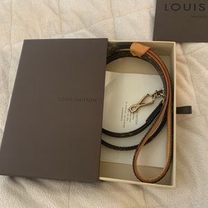 Louis Vuitton pet leash